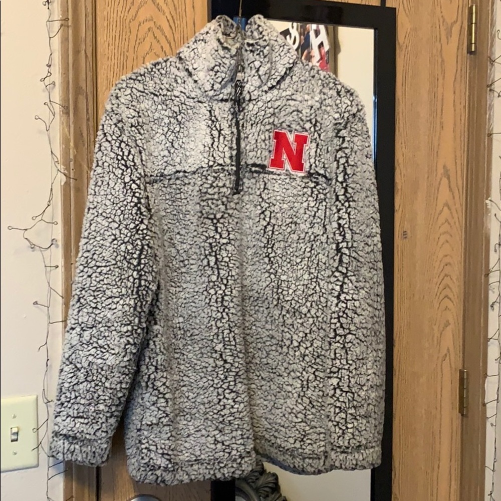 Nebraska Sherpa Sweatshirt